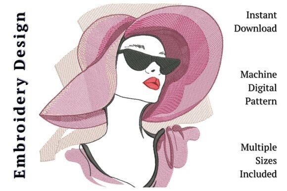 Download Stylish Woman in Pink Hat - Pink Collection