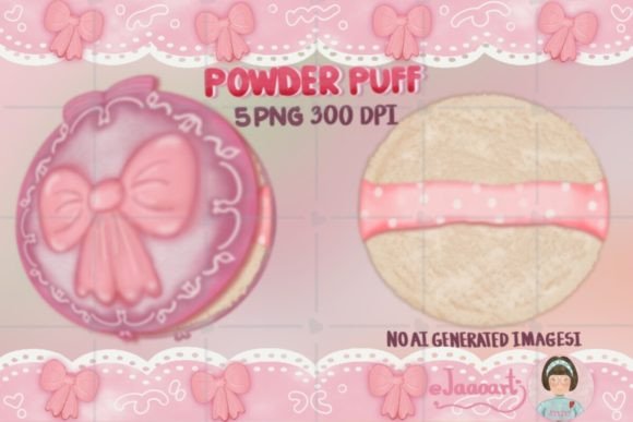 Download Coquette Pink Face Powder,Cosmetic Set. - Pink Collection