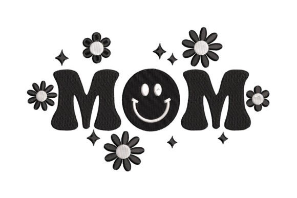 Download Groovy Mom Flowers - Mom Collection